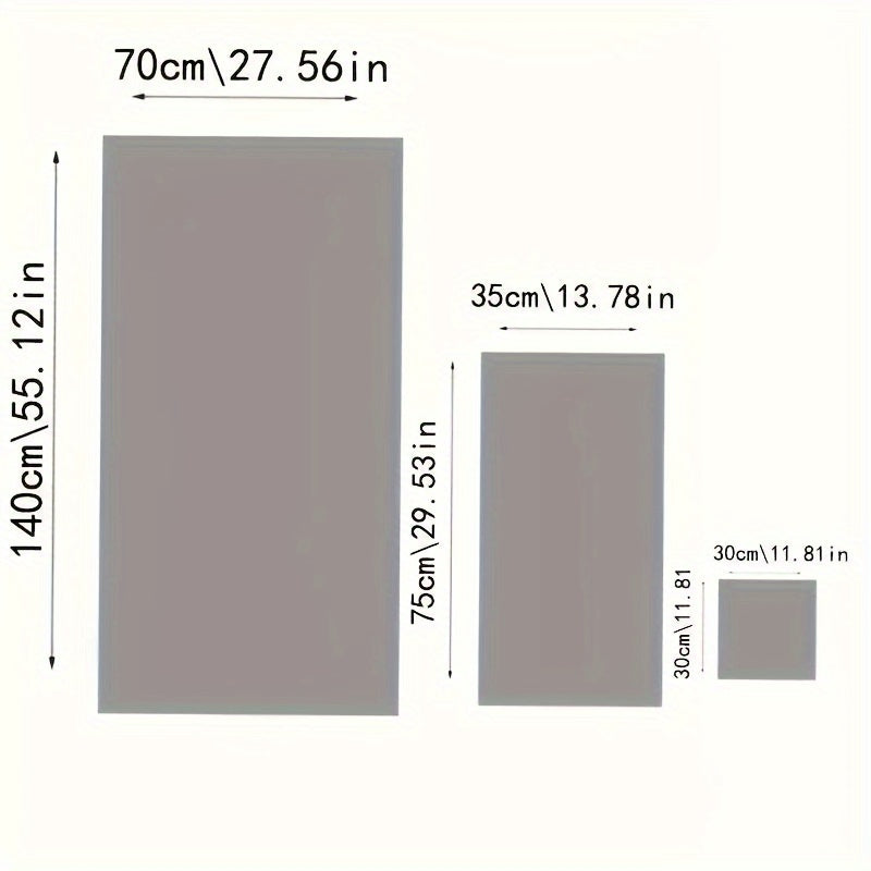Juego de 8 Toallas Rayadas, Secado Rápido y Absorbente