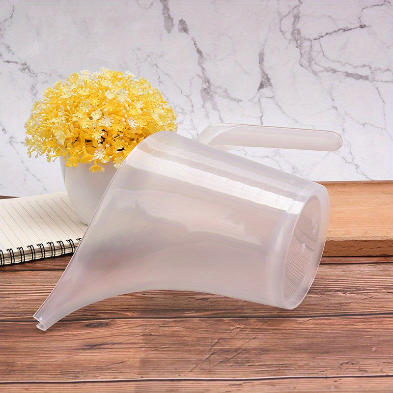 Jarra Medidora de Plástico con Pico Largo 1L para Cocina