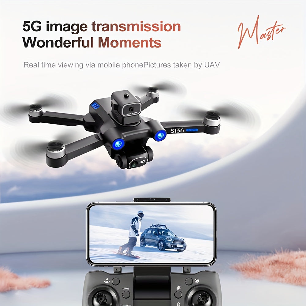 Drone ProMaster GPS Brushless con Cámara Dual 4K y Diseño Plegable