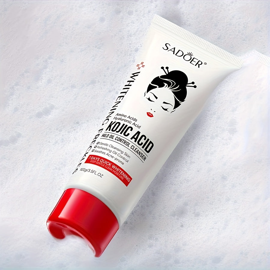 Limpiador Facial Hidratante con Ácido Kójico y Glicerol, 100g