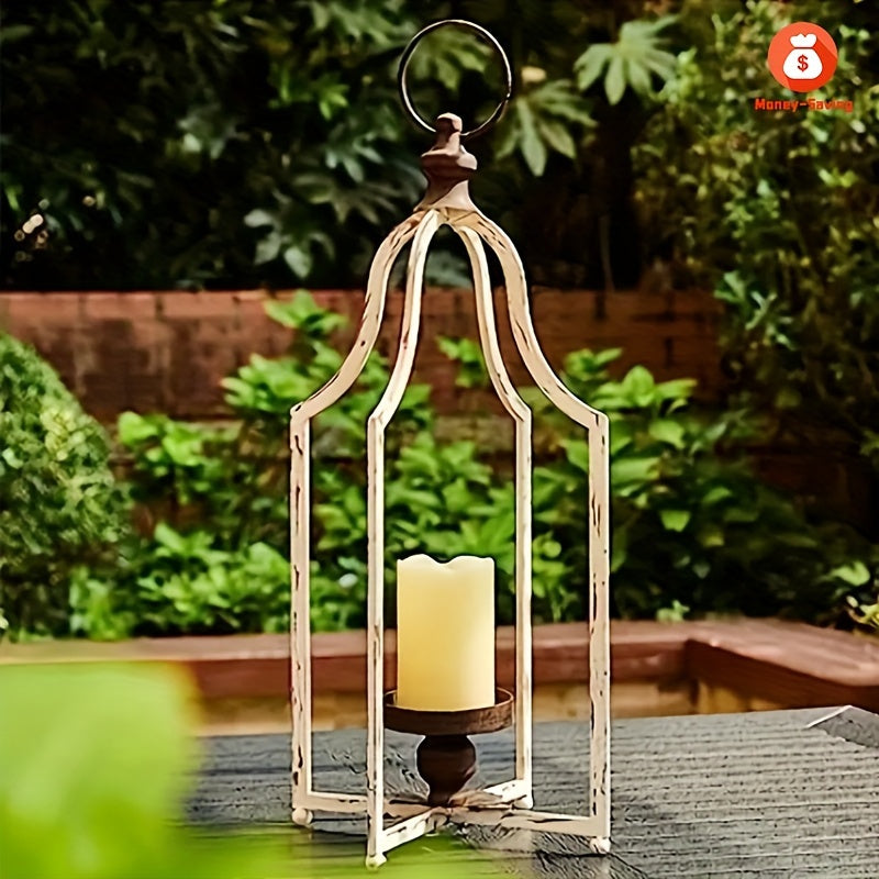 Candelabro de Hierro Estilo Europeo, Decoración de Mesa