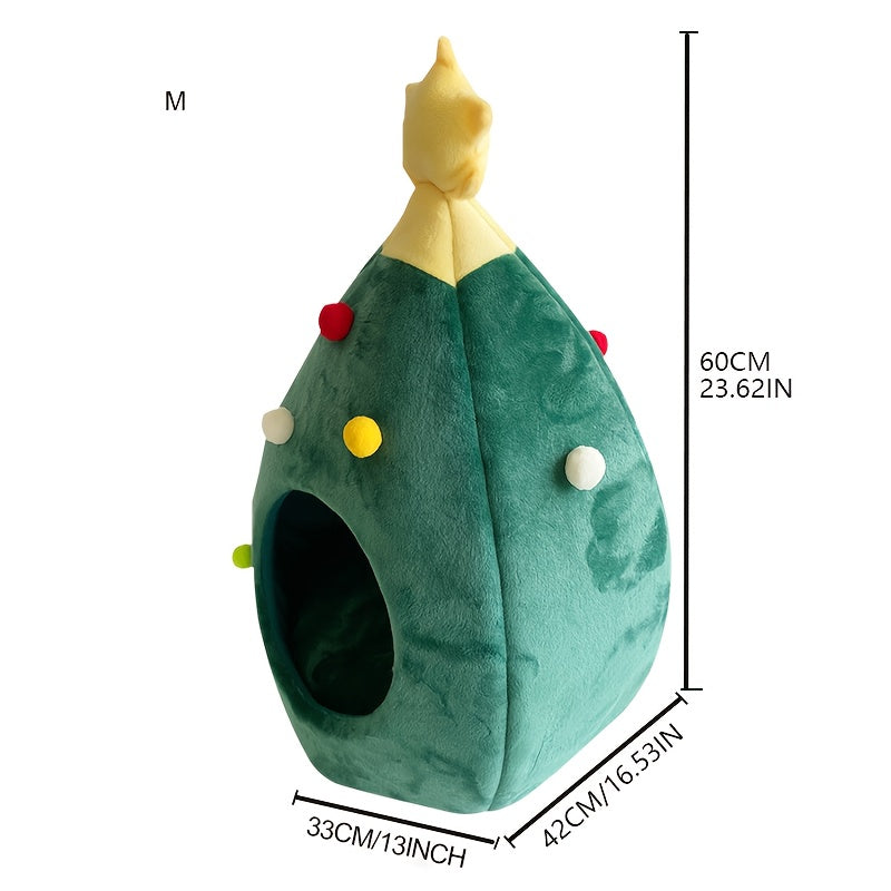 Cama Navideña para Mascotas, Estilo Clásico, Material Polipropileno