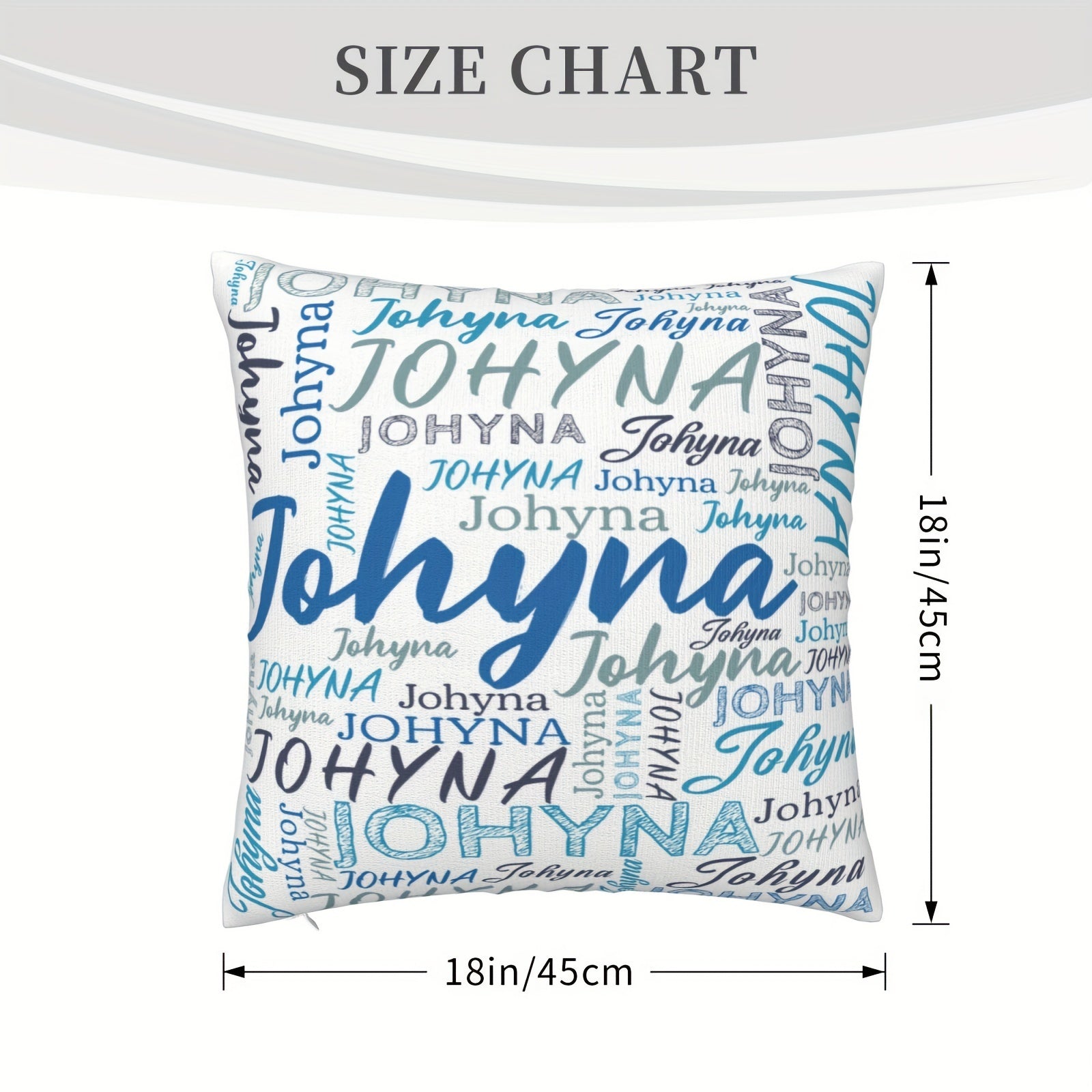 Funda de Cojín Personalizada en Poliéster, Regalo para Mamá