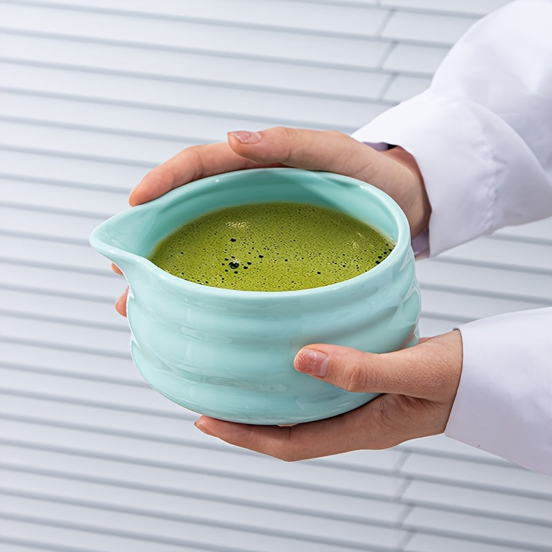 Set de Cerámica para Matcha, Tazón y Batidor