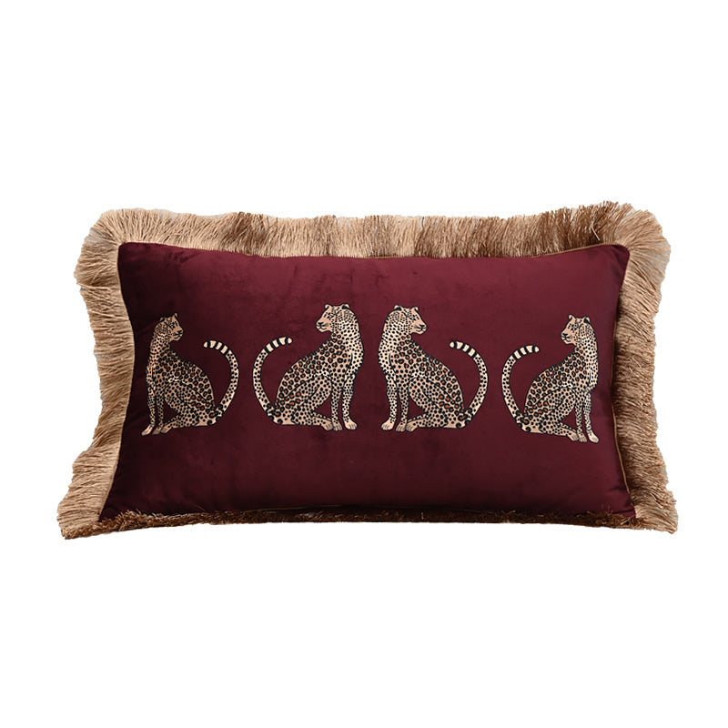 Funda de Cojín de Terciopelo Holandés con Cremallera