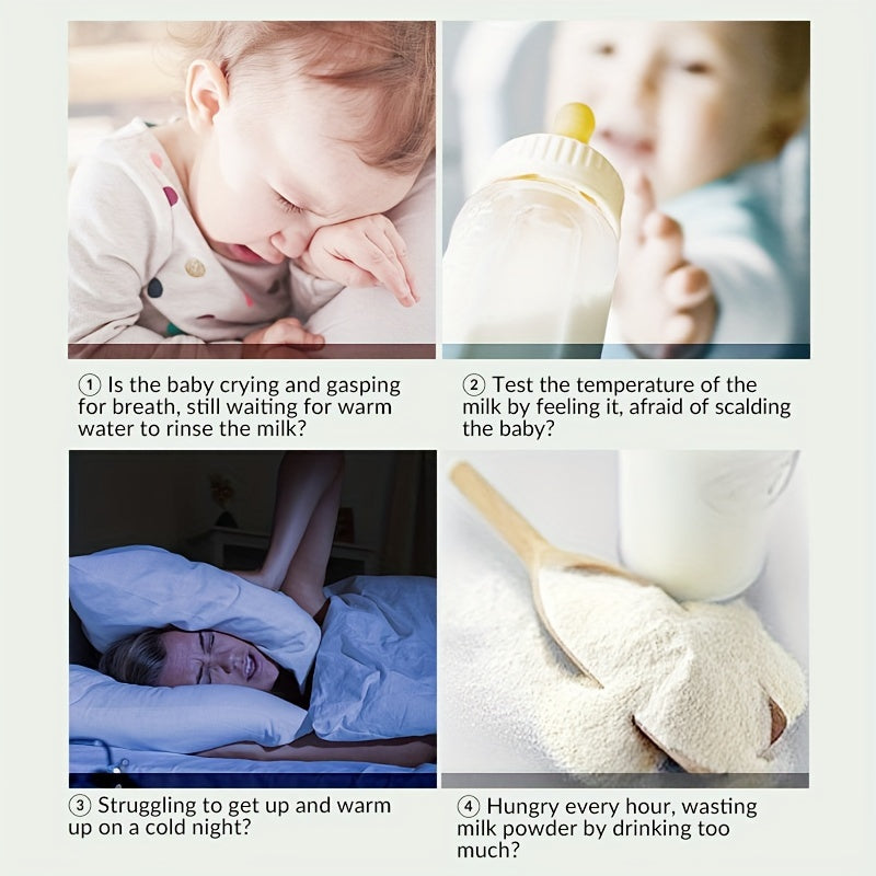 Calentador de Biberones Rápido 2024, Control de Temperatura Inteligente