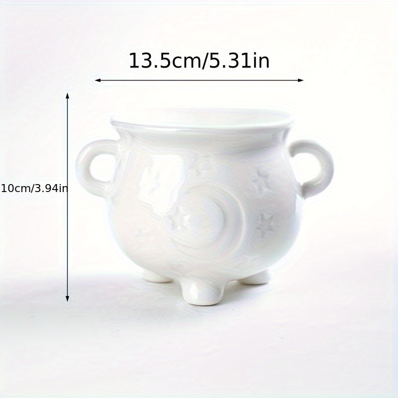 Portavelas de Cerámica para Halloween, Difusor de Aroma