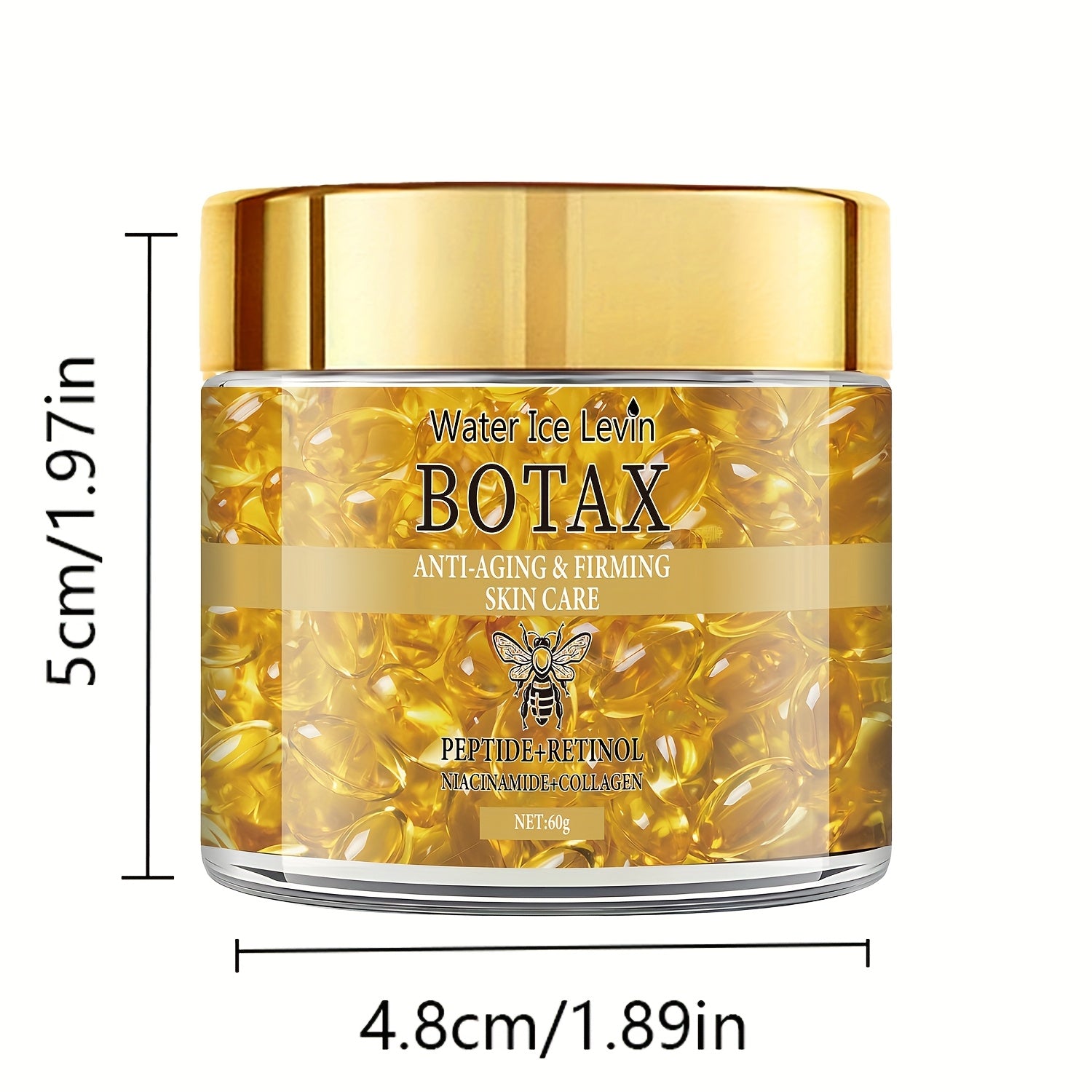 Crema Facial con Retinol y Ácido Hialurónico WATER ICE LEVIN