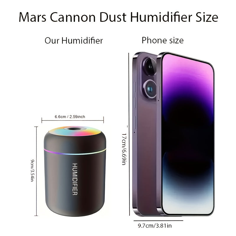 Difusor y Humidificador Aromático con Luz Nocturna