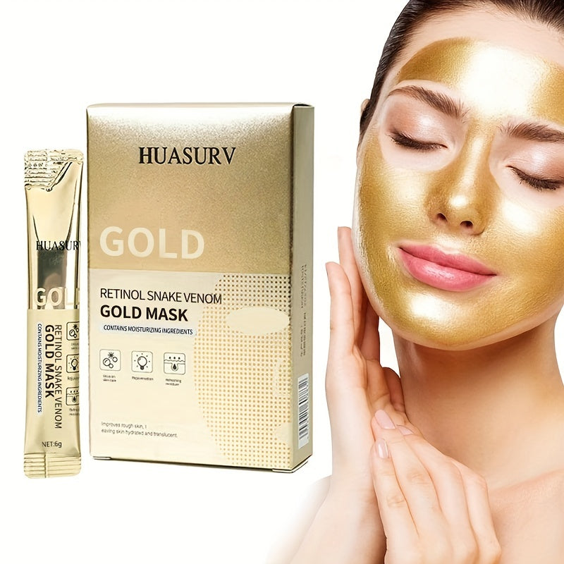 Mascarilla Facial con Retinol y Péptidos, Hidratación Profunda