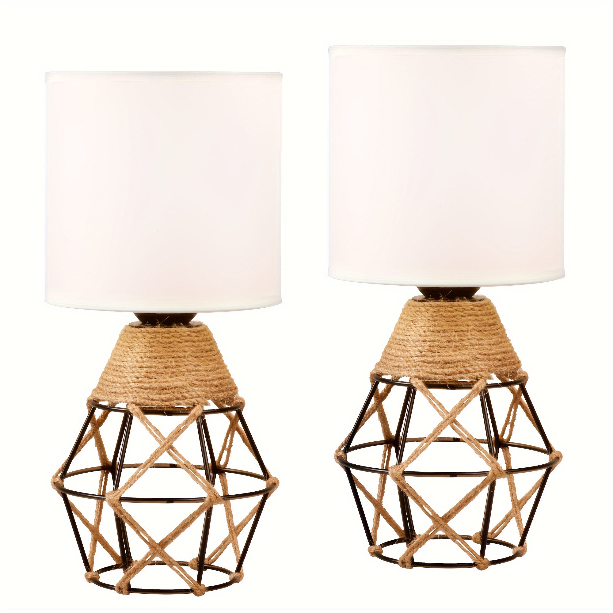 Set de 2 Pantallas de Mesa Modernas - Diseño Elegante