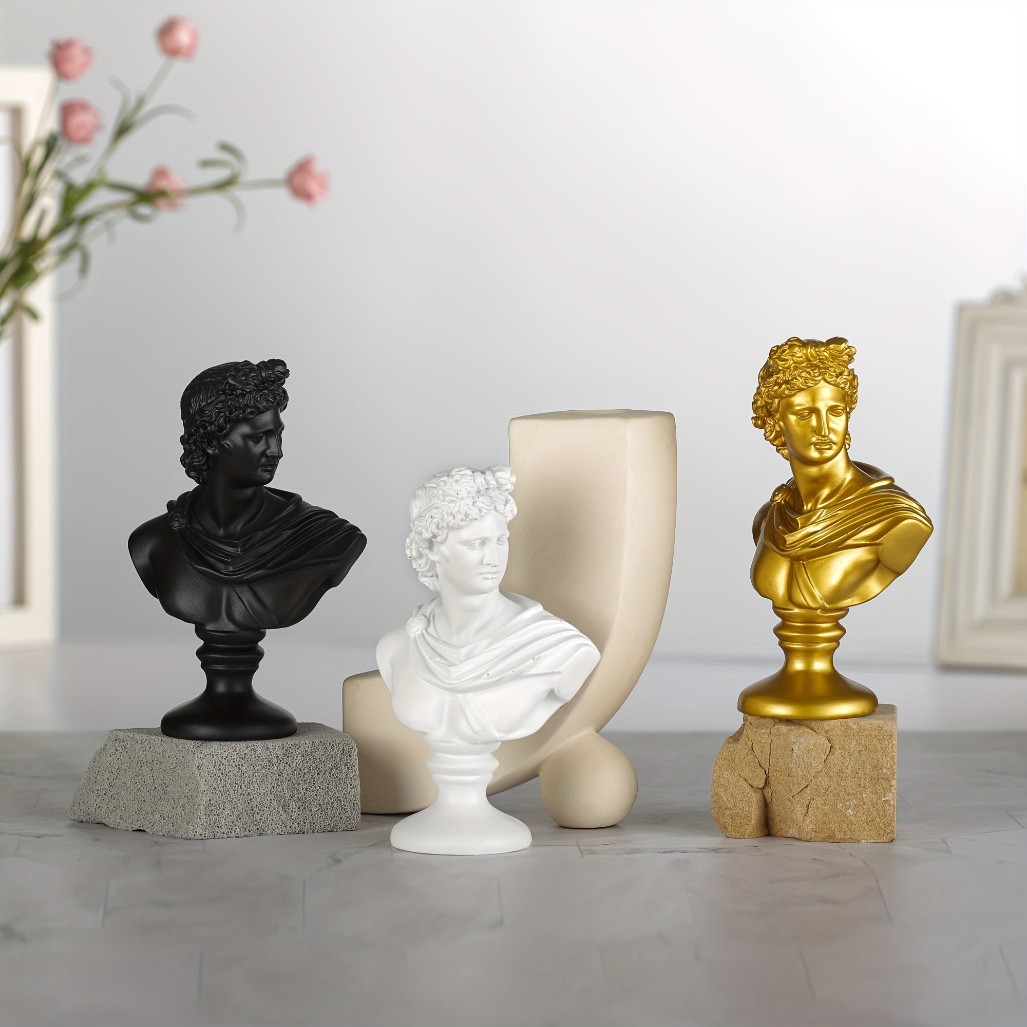 Busto de Apolo en Resina: Elegancia para tu Hogar