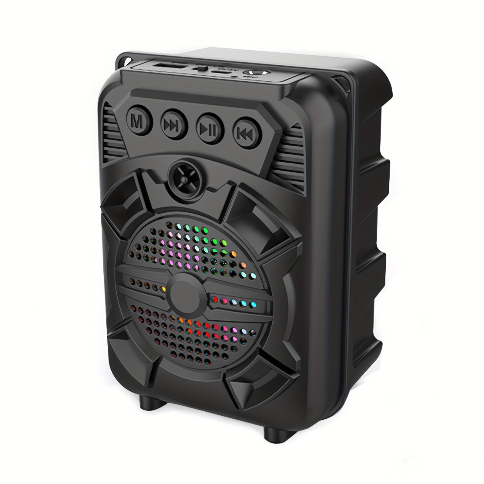Altavoz Inalámbrico Portátil 5W con Luz RGB y TWS, Modelo ZQS1315
