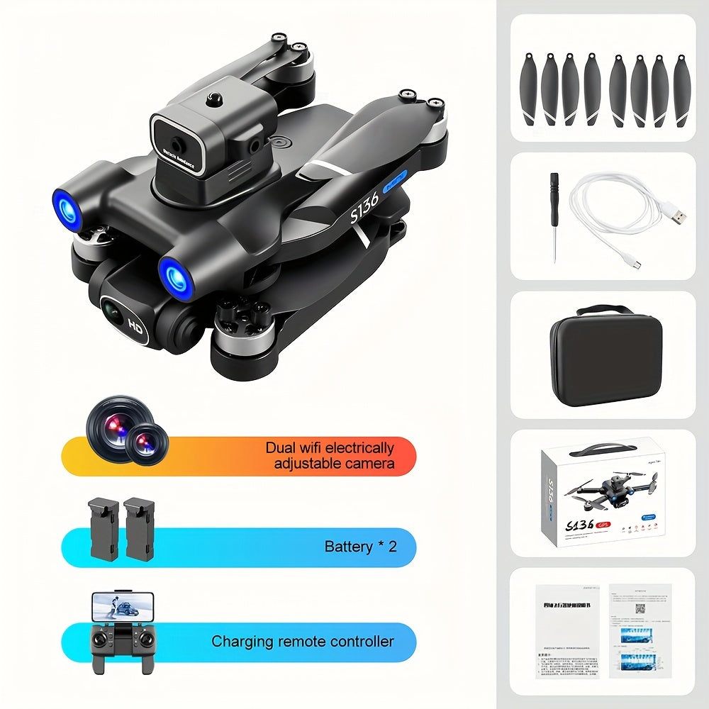 Drone ProMaster GPS Brushless con Cámara Dual 4K y Diseño Plegable