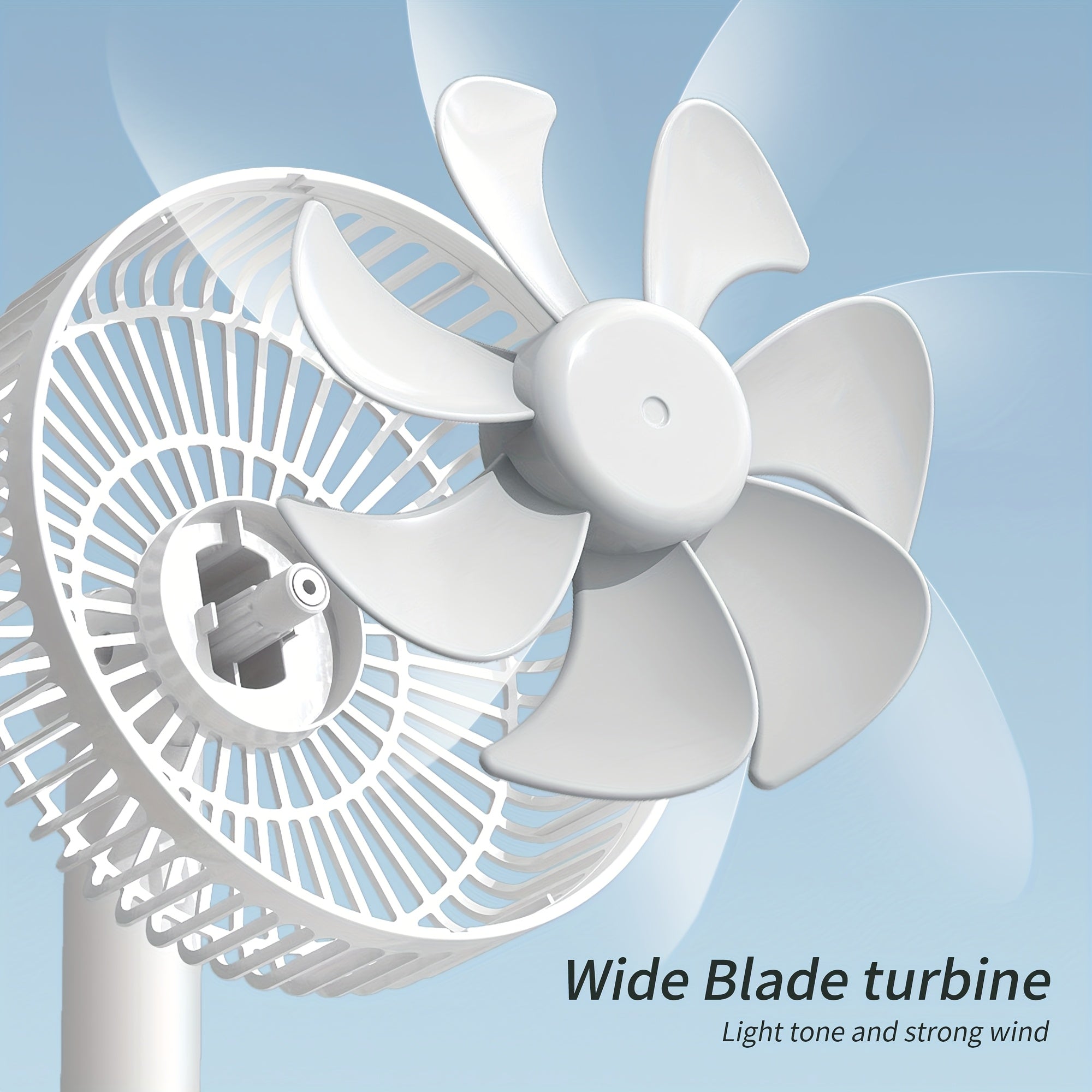 Ventilador Mini USB Recargable con Soporte - Ideal para Hogar y Oficina