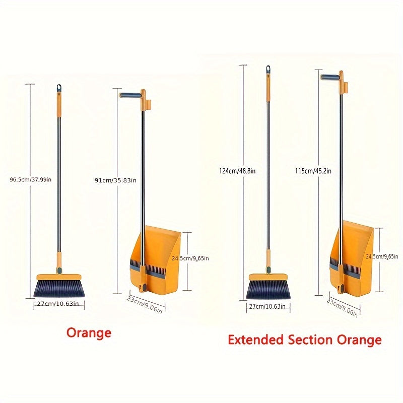 Set de Escoba y Recogedor Multifuncional para Hogar y Oficina