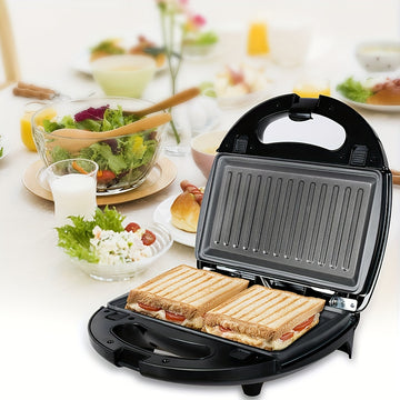 Sandwichera 3 en 1 con Placas Intercambiables, 750W