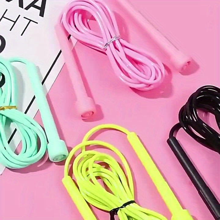 Cuerda Antideslizante Rosa para Ejercicio y Fitness