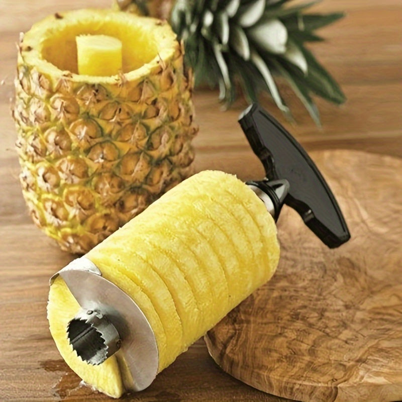 Cortador de Piña de Acero Inoxidable para Cocina Profesional