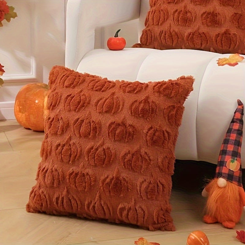 Funda Cojín Decorativa Rústica Geométrica de Otoño