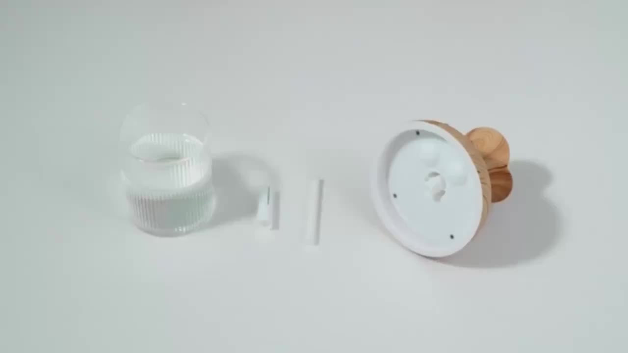 Humidificador USB de Madera YETHKE | Difusor de Aceites Esenciales