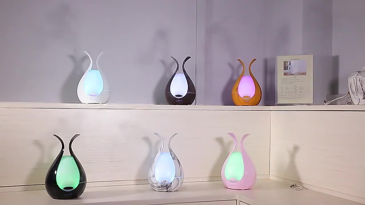 Difusor de Aromas 200ml con Luces LED de 7 Colores