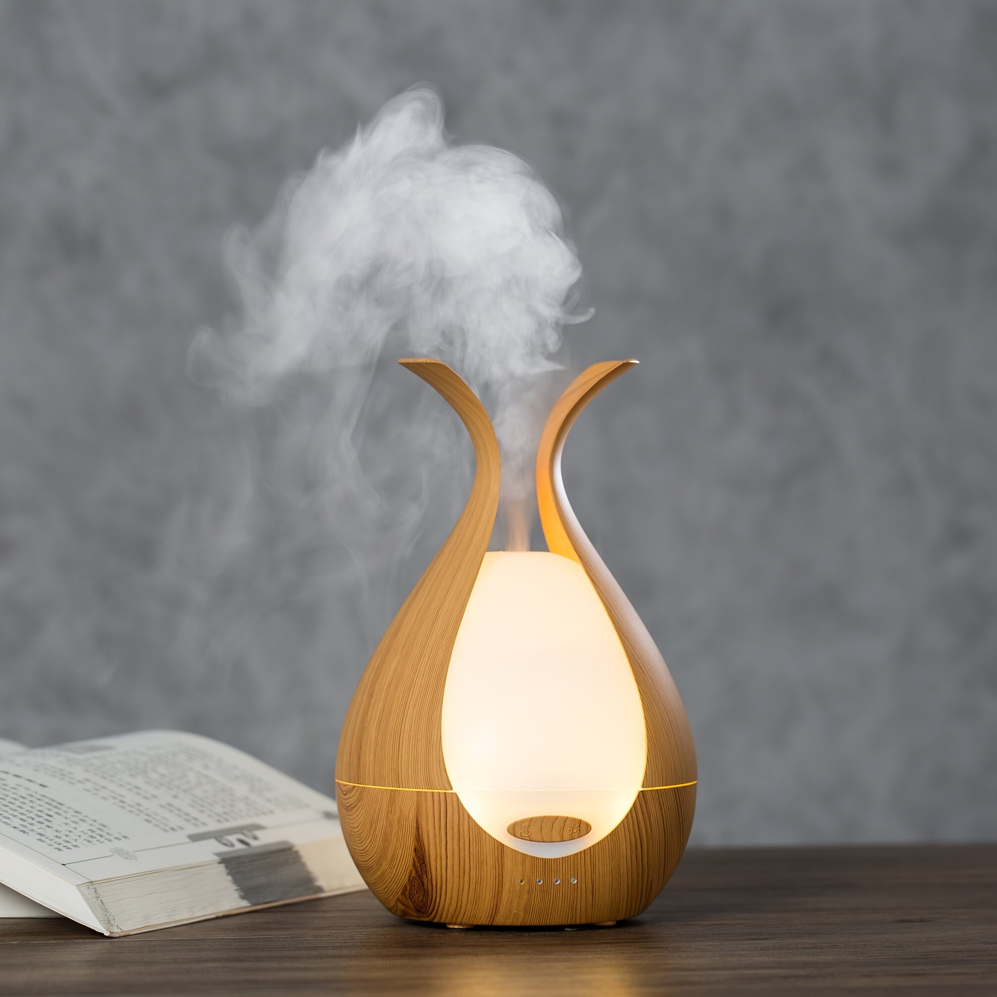 Difusor de Aromas 200ml con Luces LED de 7 Colores