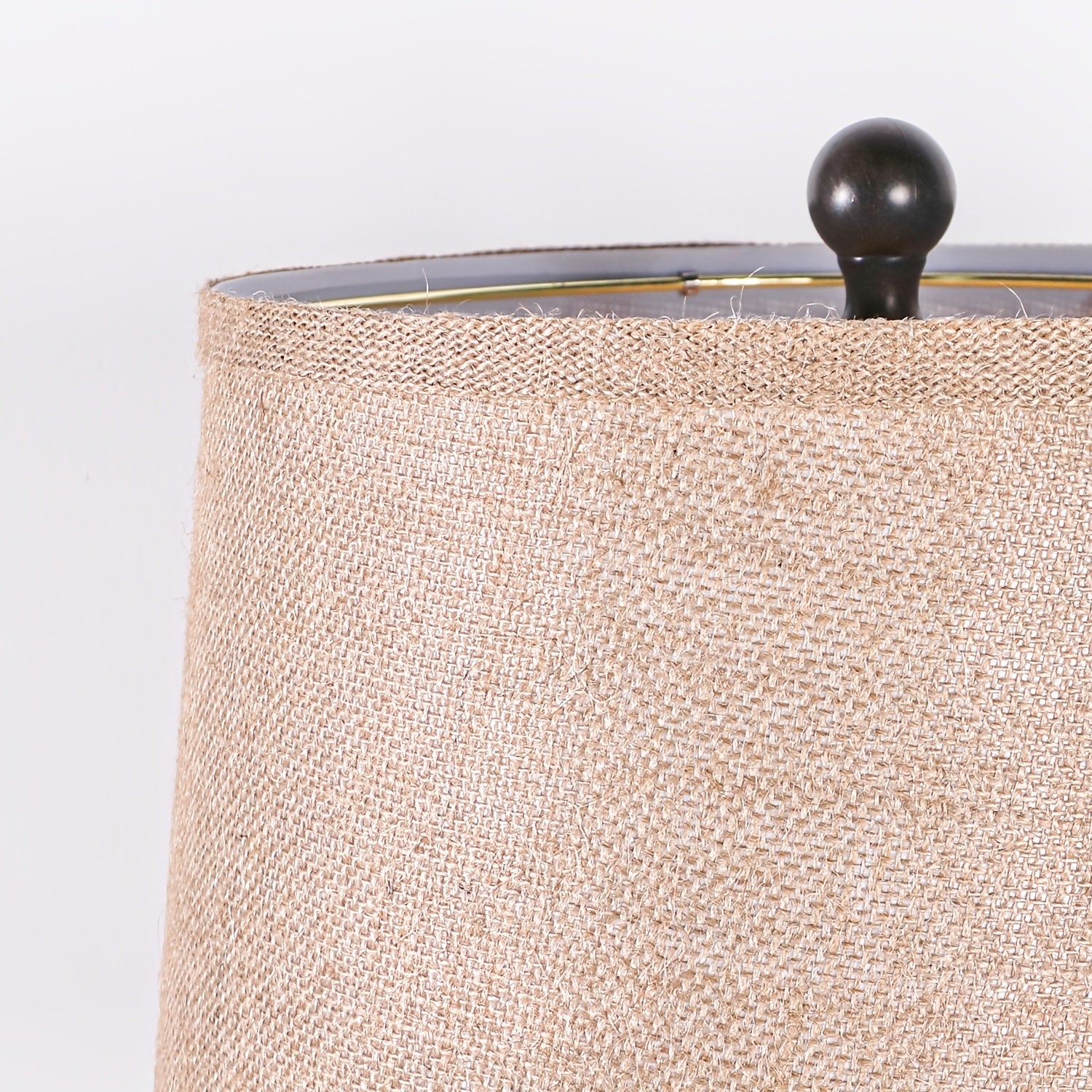 Set de 2 Lámparas de Mesa Rústicas con Carga USB y Tipo-C