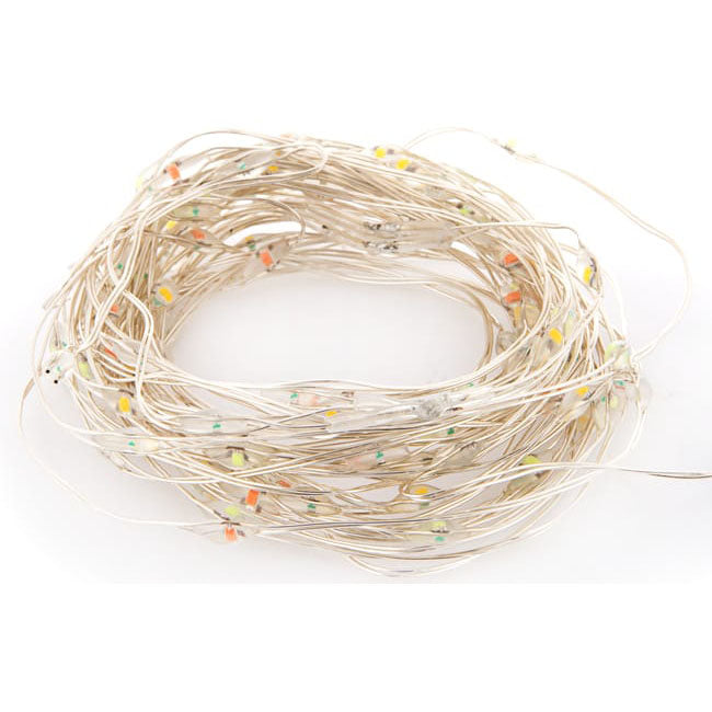 5m Multicolor LED String Lights with Flexible Wire 