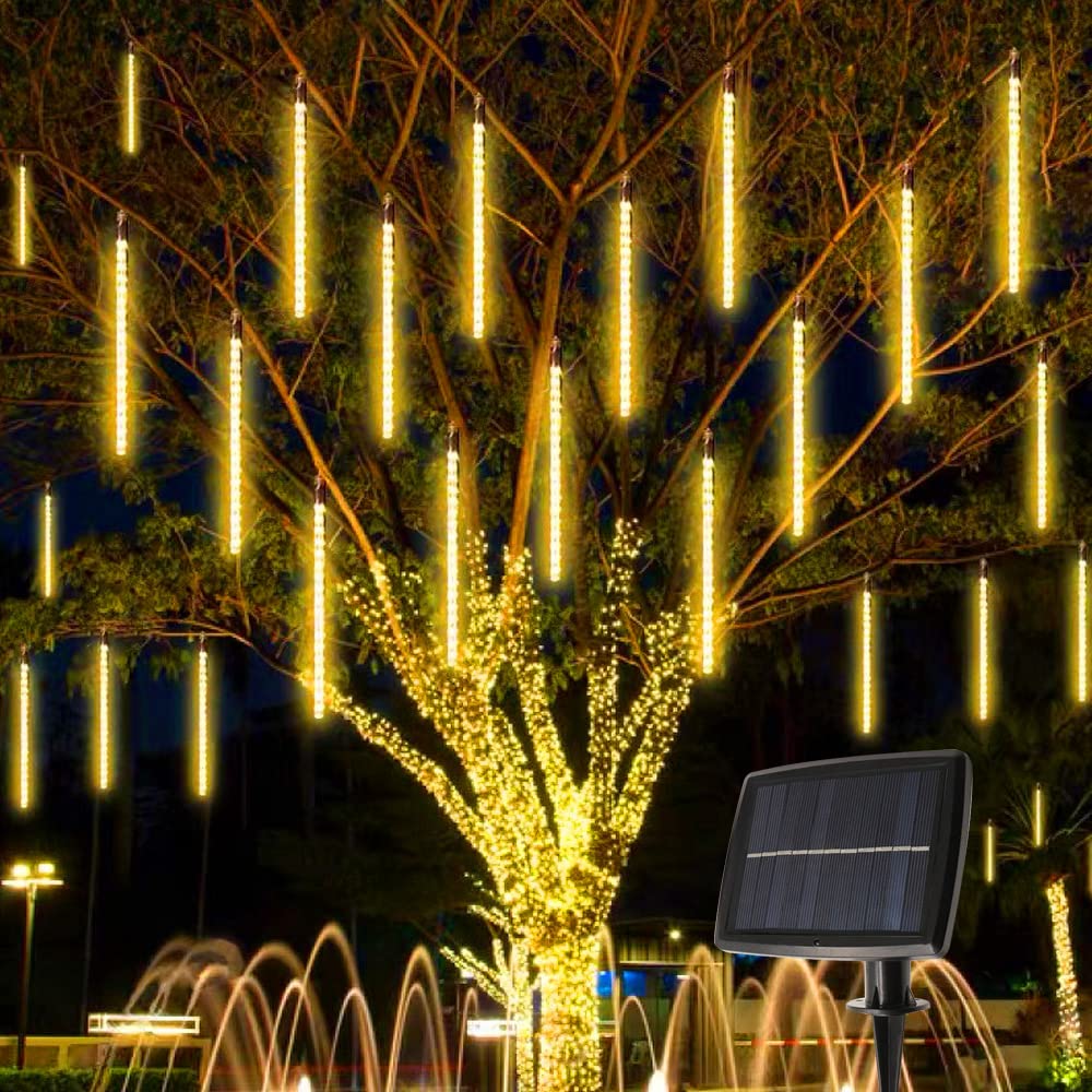 LED cascade lights with meteor effect for outdoor use 
