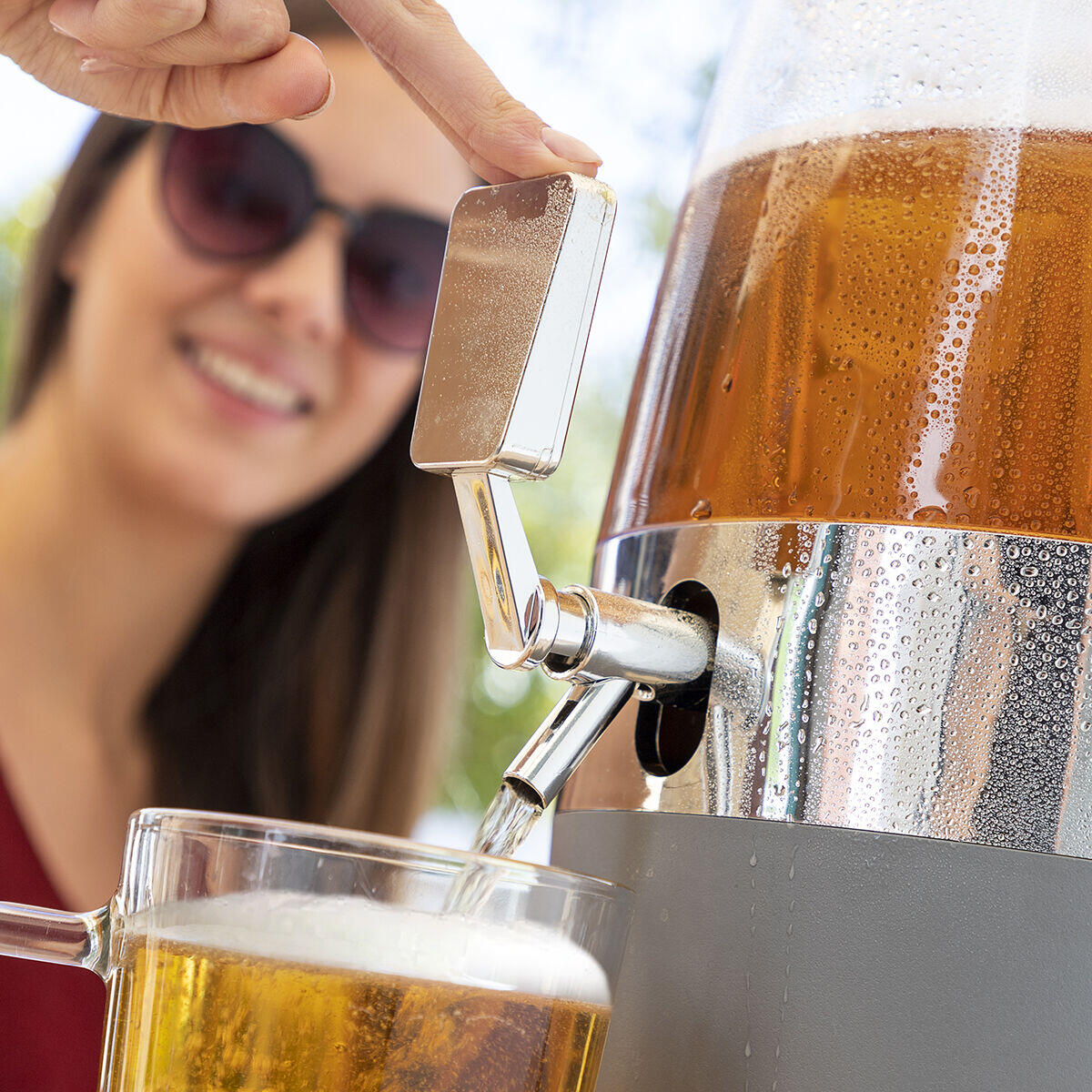 Dispensador de bebidas refrigerante 4 L