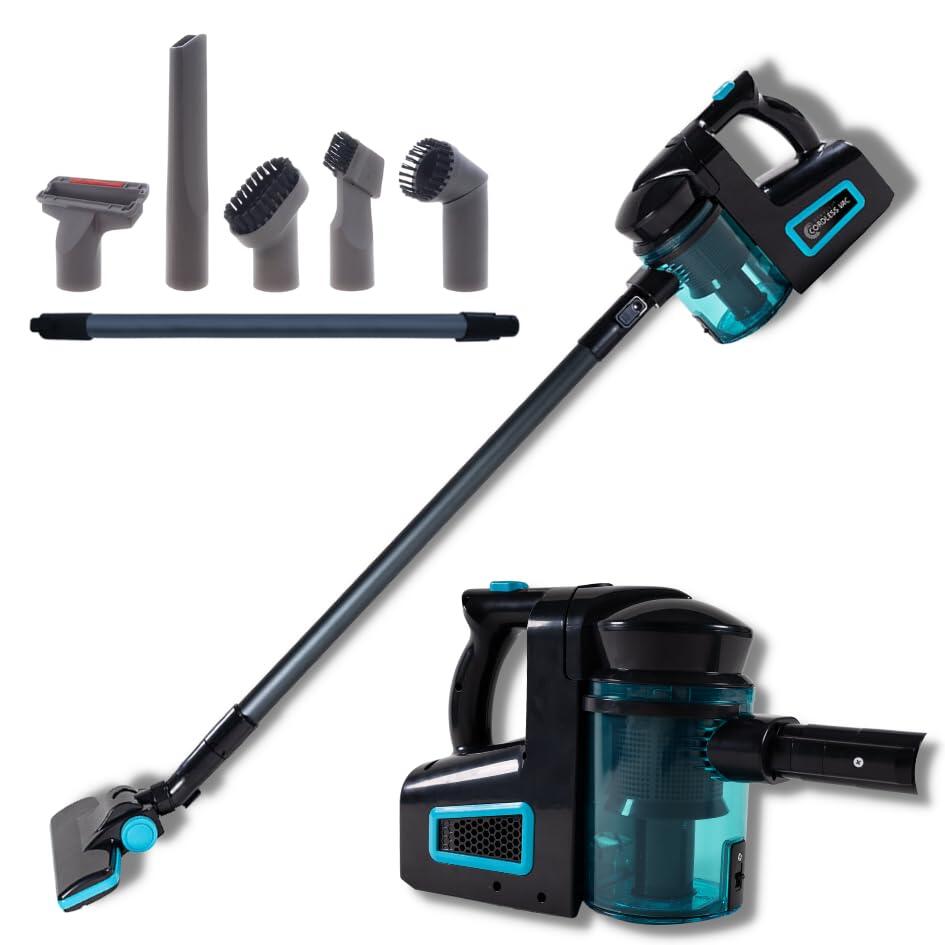 Lightweight cordless vacuum cleaner with high suction power 