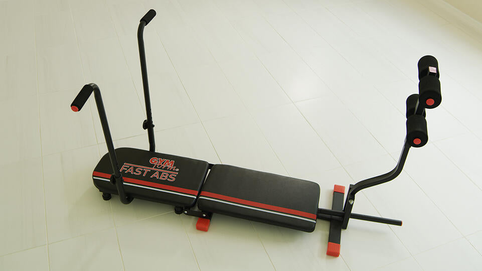 Lightweight and foldable abdominal machine for home workouts 