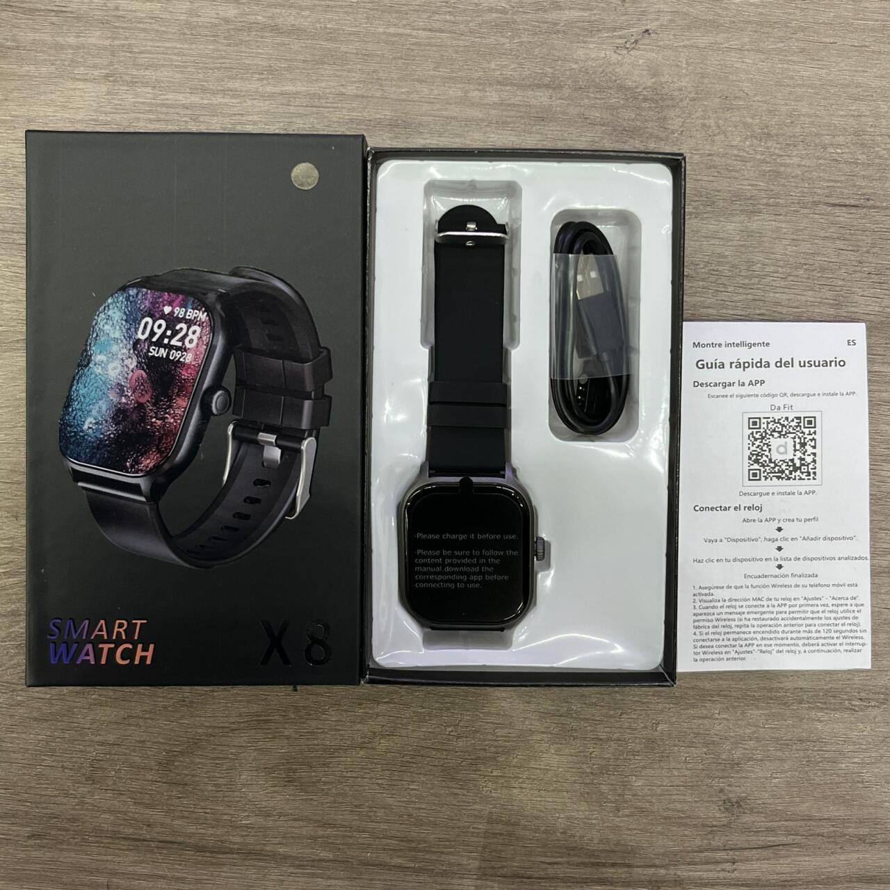 X8 Waterproof Smartwatch with Health Monitor 