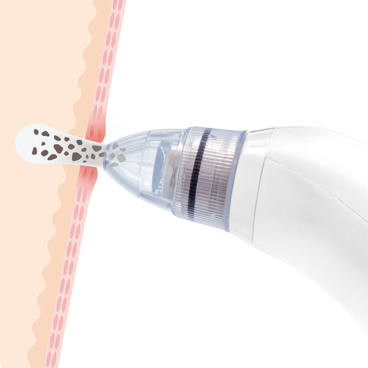 Limpiador facial eléctrico para puntos negros