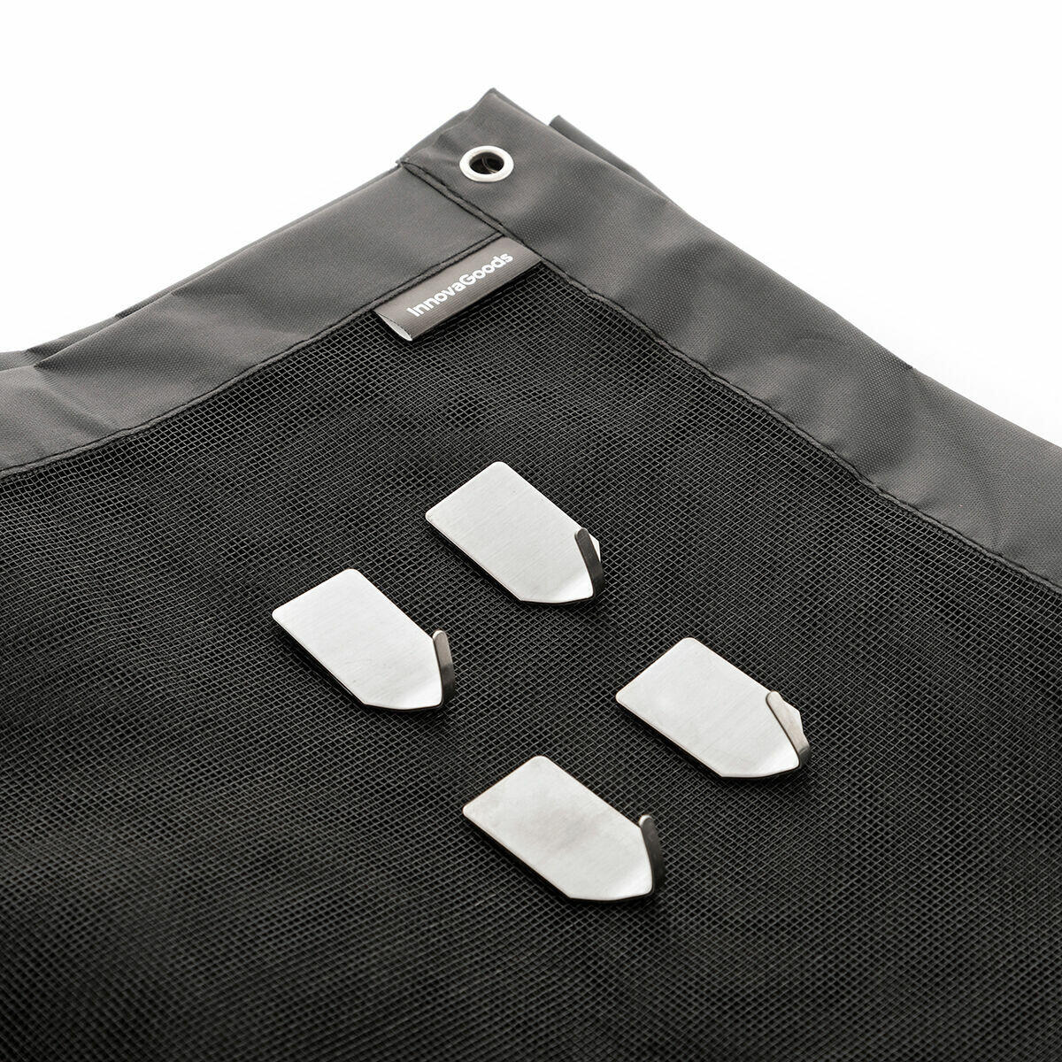 Red de seguridad para mascotas con instalación adhesiva