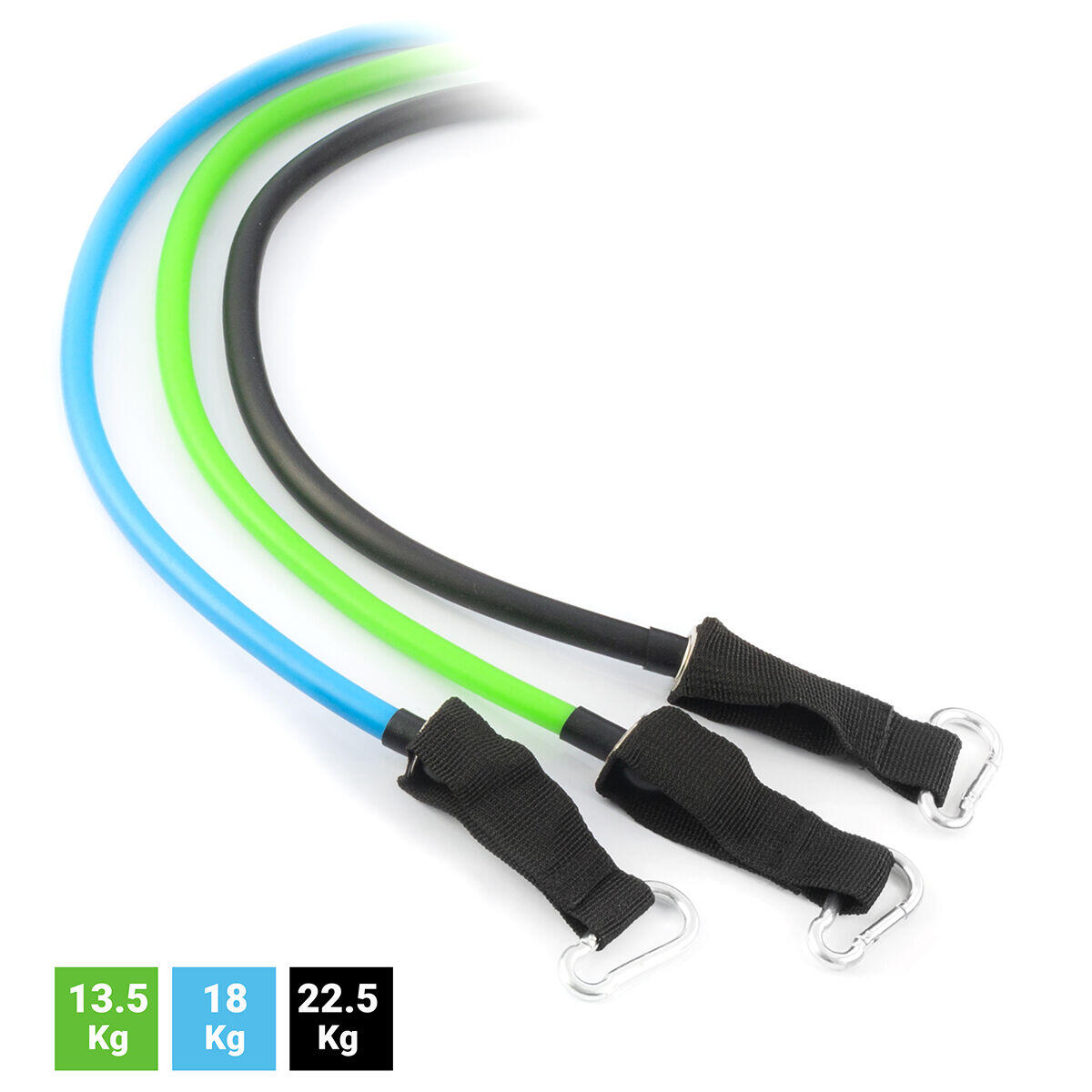 Set de bandas de resistencia con accesorios