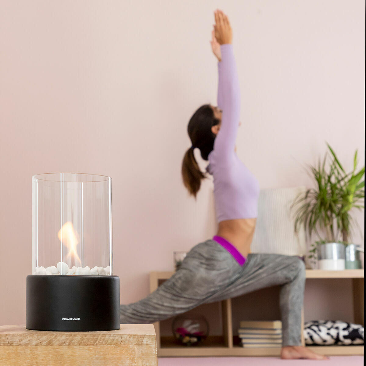 Chimenea de mesa decorativa de bioetanol