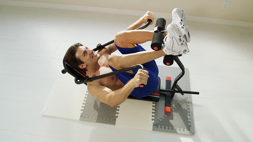 Máquina para entrenar abdominales