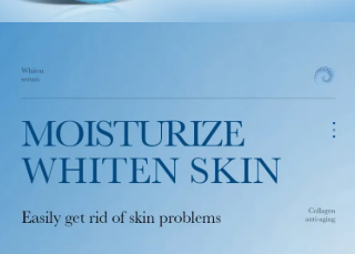 Anti-aging whitening serum with collagen 40 ml 