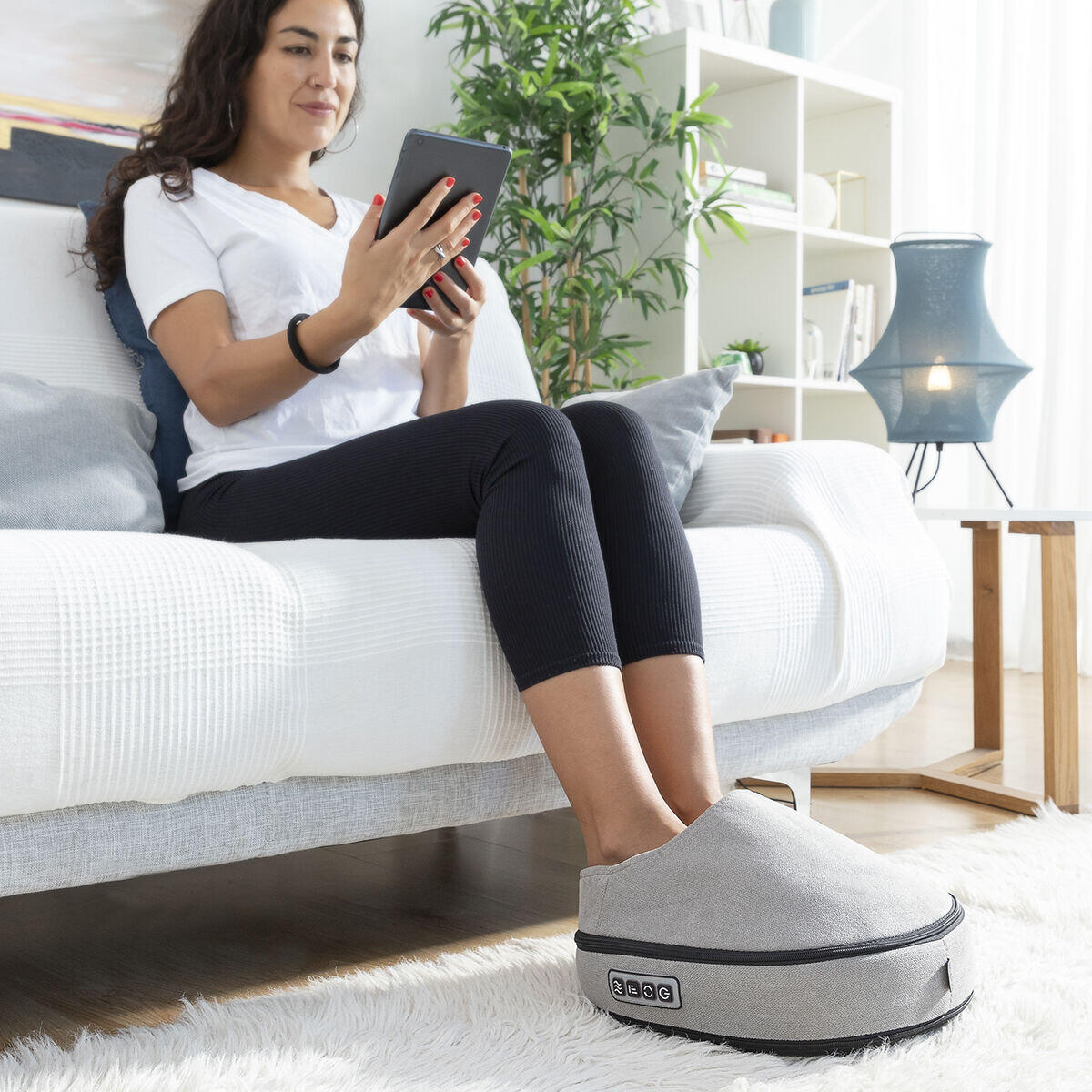 Masajeador shiatsu térmico 2 en 1 multiposición