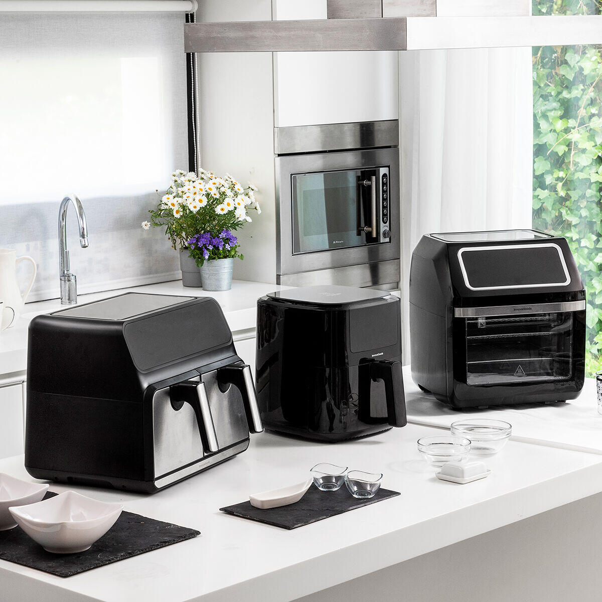 Freidora de aire 5 L con báscula integrada